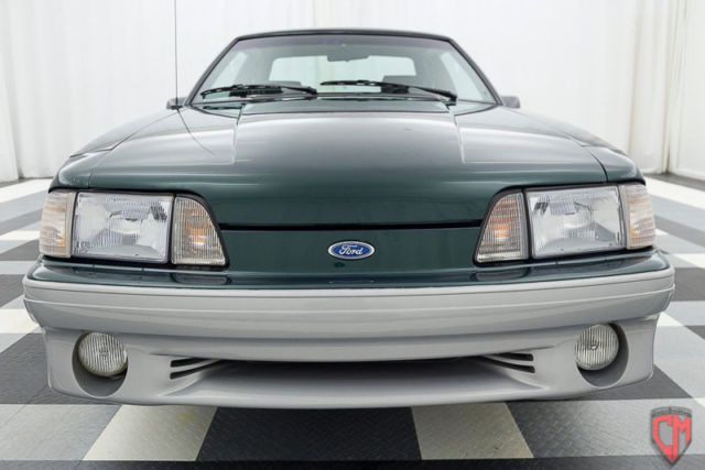 1992 Green Ford Mustang Hatchback
