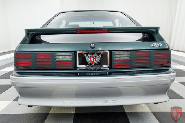 1992 Green Ford Mustang Hatchback