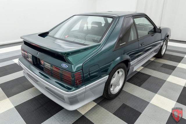 1992 Green Ford Mustang Hatchback
