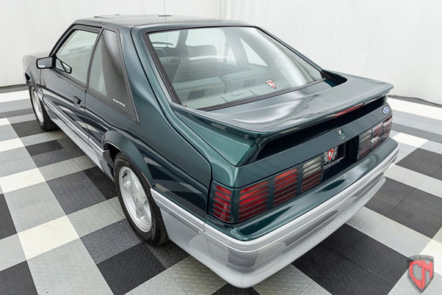 1992 Green Ford Mustang Hatchback
