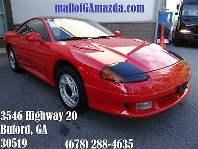 1992 Red Dodge Stealth Hatchback