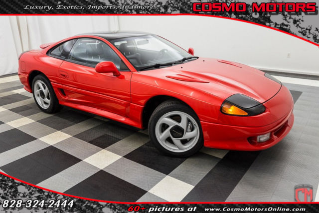 1991 Red Dodge Stealth Hatchback