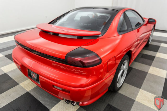 1991 Red Dodge Stealth Hatchback