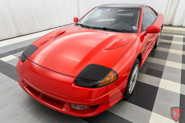 1991 Red Dodge Stealth Hatchback