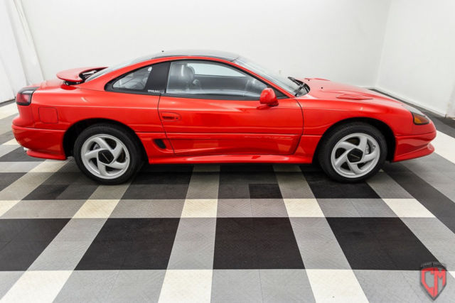 1991 Red Dodge Stealth Hatchback