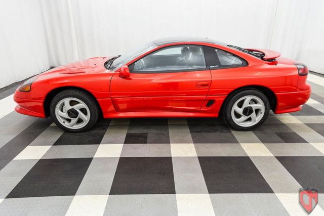 1991 Red Dodge Stealth Hatchback