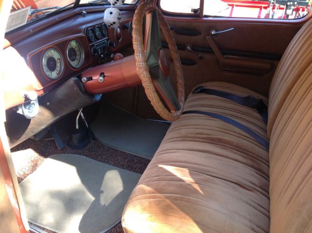 1936 Cinnamon/Brown Chevrolet 2dr
