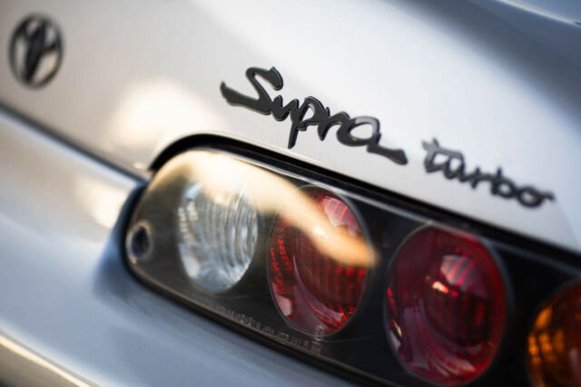 1993 Silver Toyota Supra Coupe