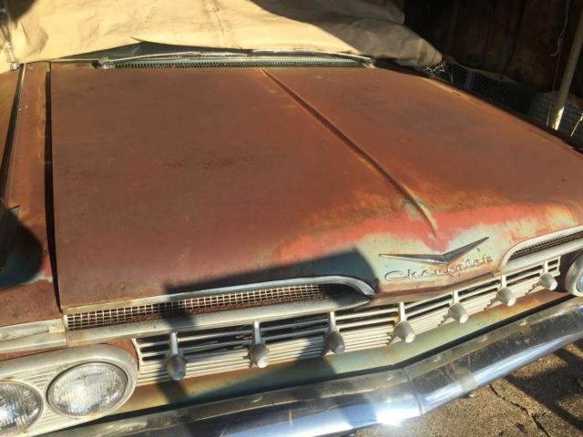 1959 Blue Chevrolet Impala Sedan