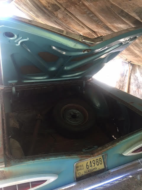 1959 Blue Chevrolet Impala Sedan