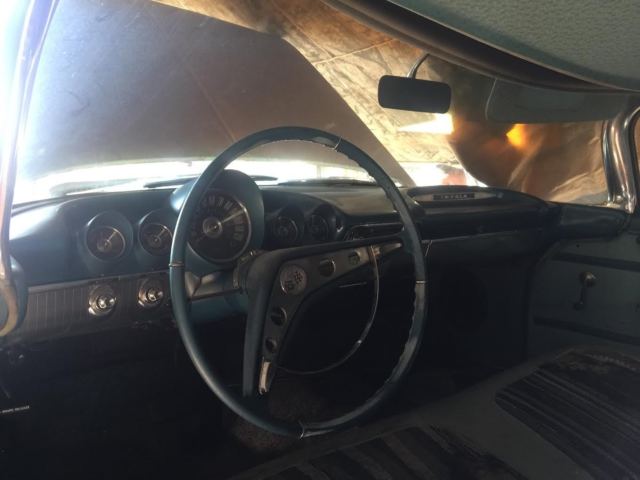 1959 Blue Chevrolet Impala Sedan