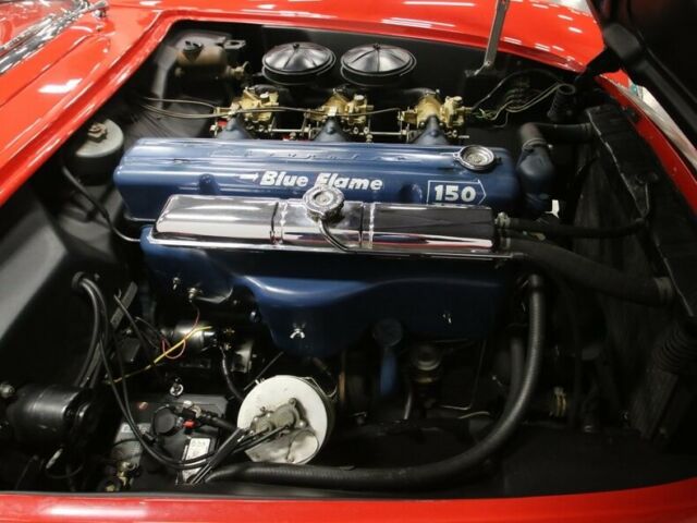 1954 Red Chevrolet Corvette Convertible