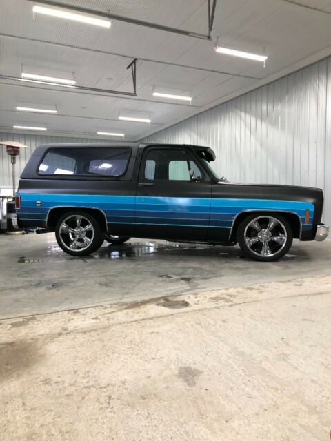 1977 Black Chevrolet Blazer SUV