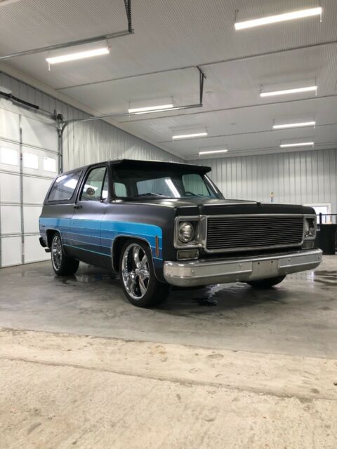 1977 Black Chevrolet Blazer SUV
