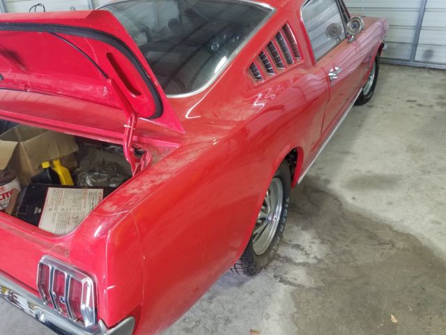 1966 Red Ford Mustang Coupe