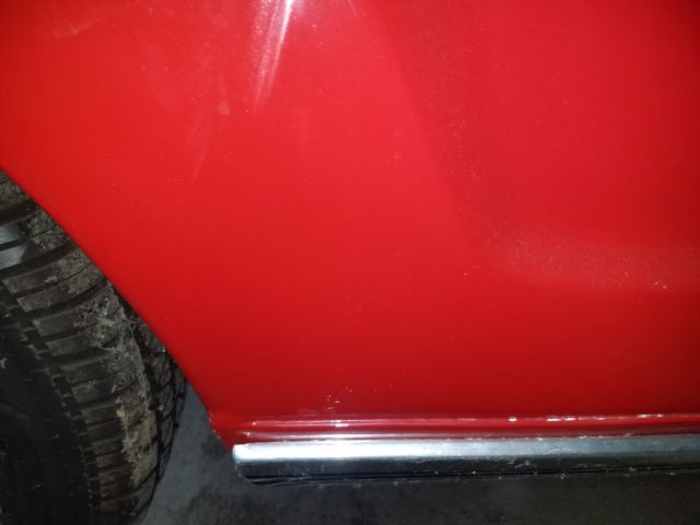 1966 Red Ford Mustang Coupe