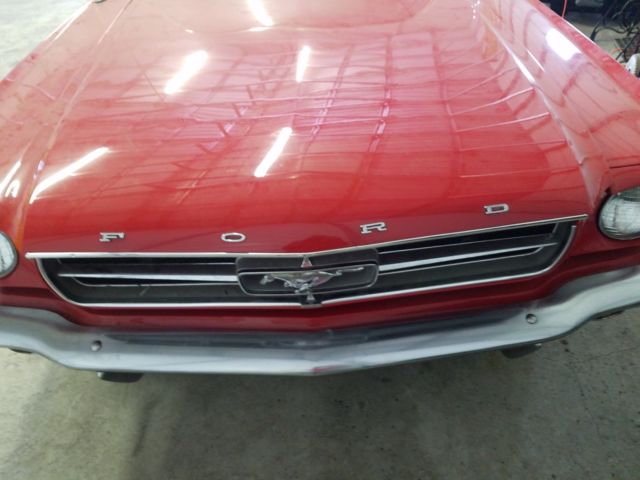 1966 Red Ford Mustang Coupe