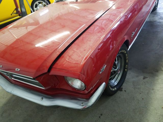 1966 Red Ford Mustang Coupe