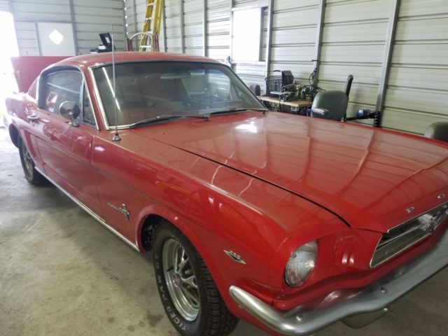 1966 Red Ford Mustang Coupe