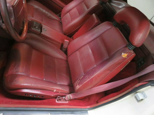 1990 White Cadillac Allante Convertible