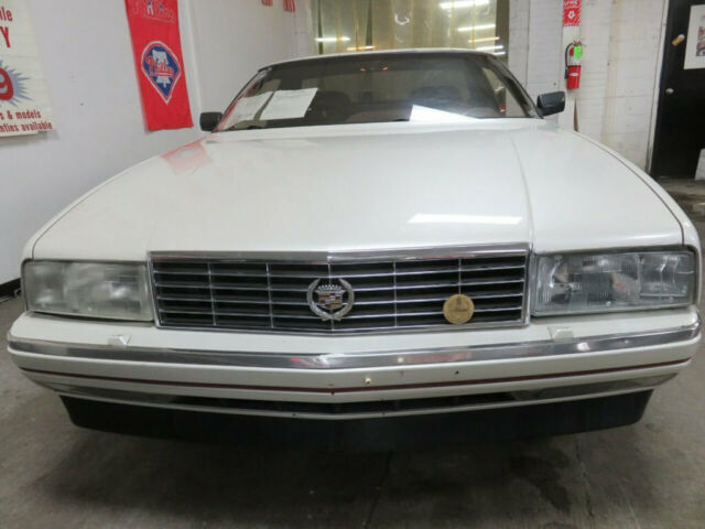 1990 White Cadillac Allante Convertible