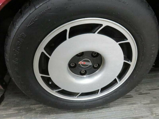 1985 Burgundy Chevrolet Corvette Hatchback