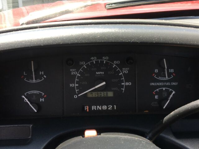 1993 Electric Currant Red Ford F-150 Standard Cab Pickup