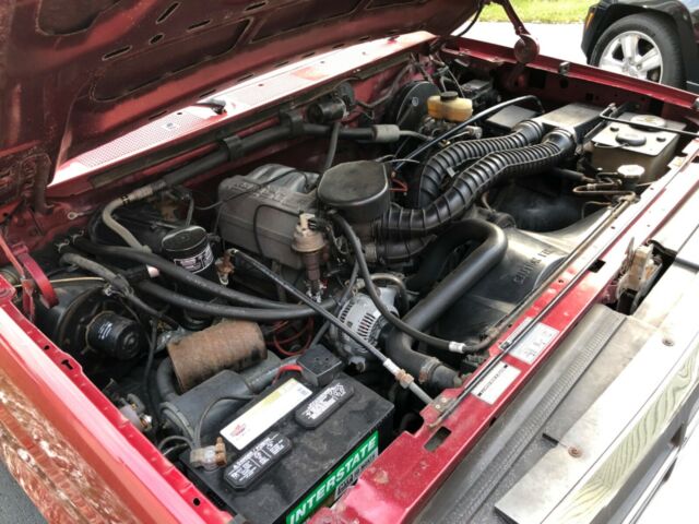 1993 Electric Currant Red Ford F-150 Standard Cab Pickup