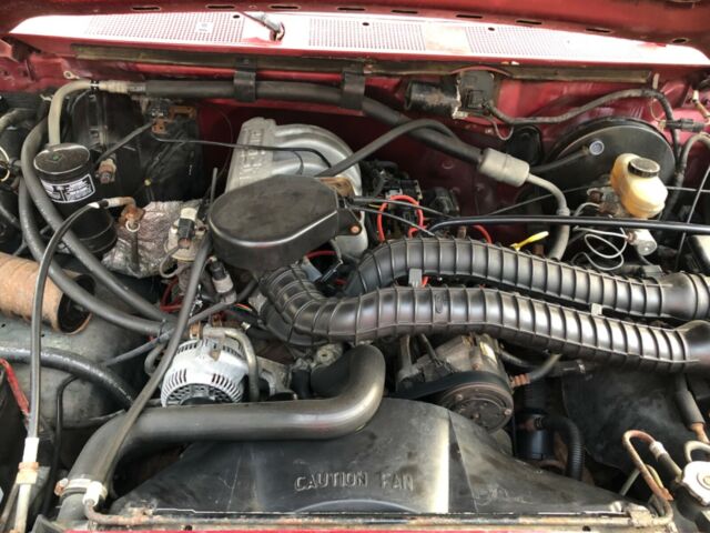 1993 Electric Currant Red Ford F-150 Standard Cab Pickup