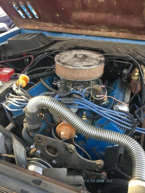 1969 Blue Ford Bronco SUV