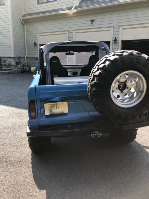 1969 Blue Ford Bronco SUV