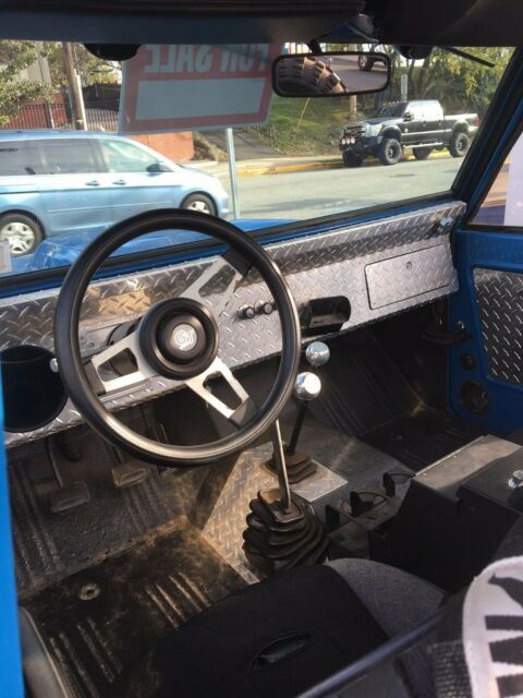 1969 Blue Ford Bronco SUV