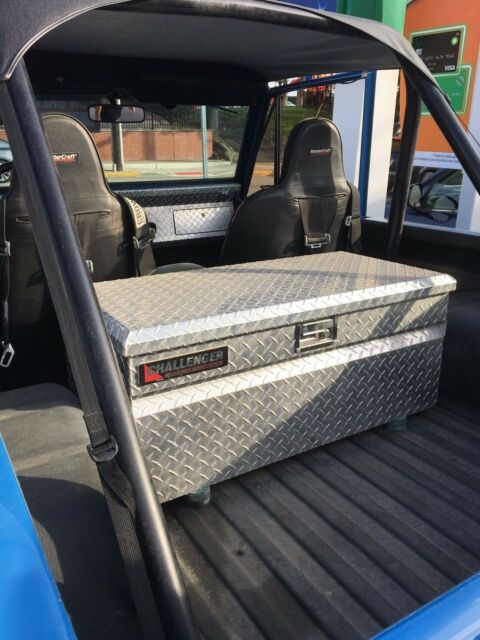 1969 Blue Ford Bronco SUV