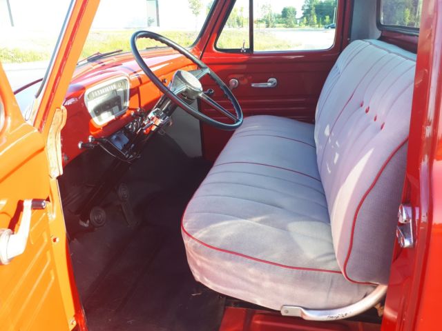 1954 Red Ford SHIP WORLDWIDE Pick-Up