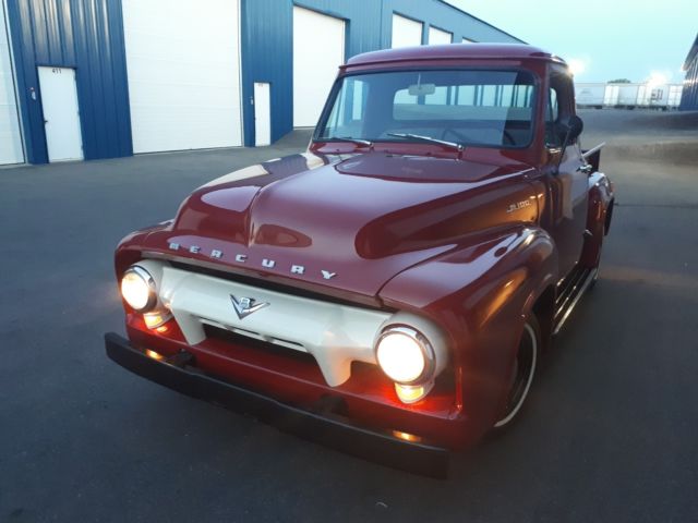 1954 Red Ford SHIP WORLDWIDE Pick-Up