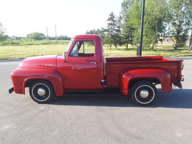 1954 Red Ford SHIP WORLDWIDE Pick-Up