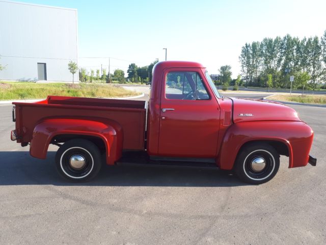 1954 Red Ford SHIP WORLDWIDE Pick-Up