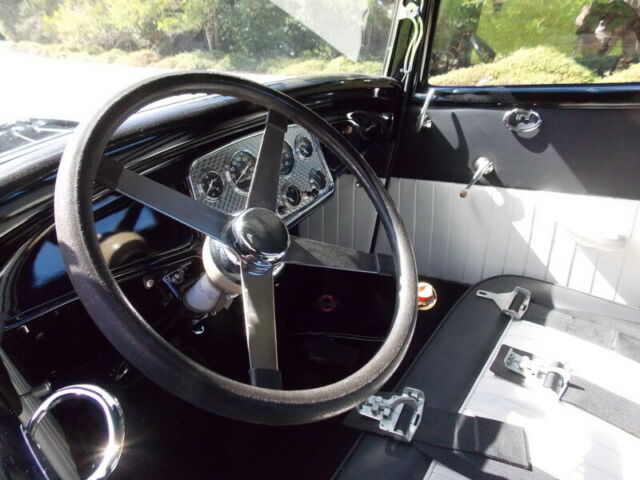 1932 Black Ford Coupe 3 window