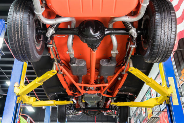 1934 Orange Ford Coupe Coupe