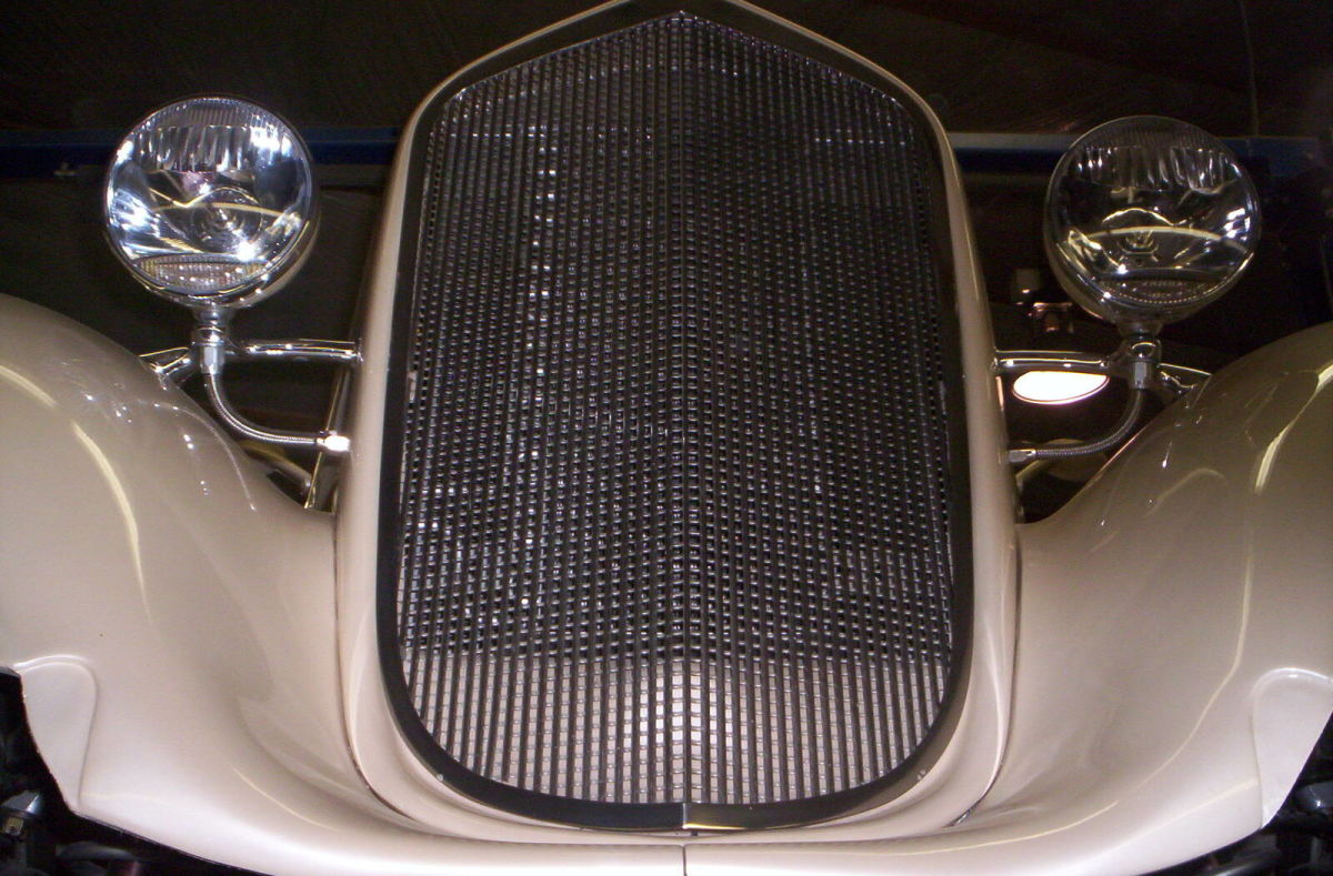 1935 Beige Chevrolet Coupe Coupe