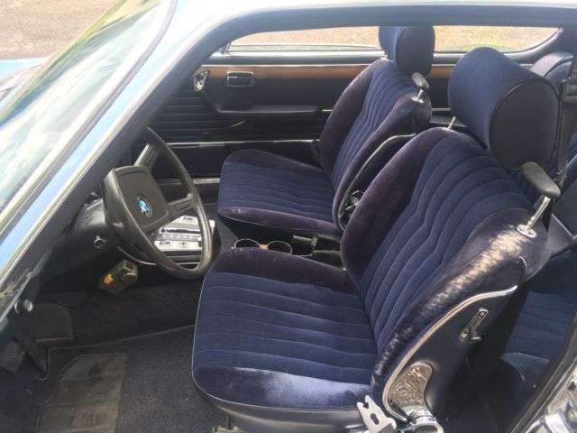 1972 Blue BMW 3.0CS Coupe