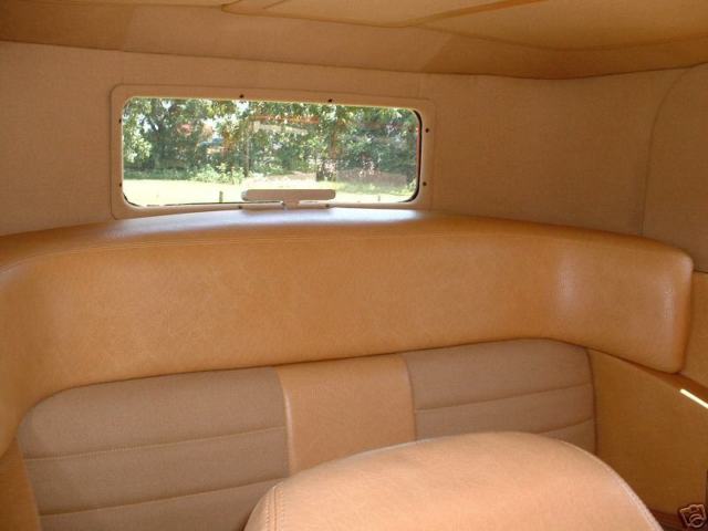 1930 Red Ford Model A 2 dr sedan