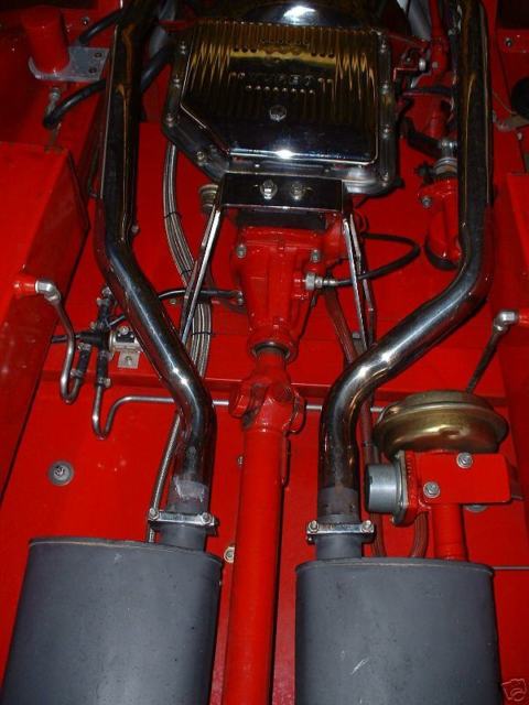 1930 Red Ford Model A 2 dr sedan