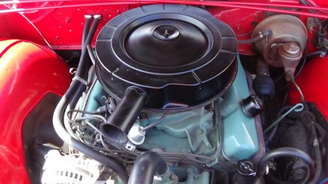 1966 Red Chrysler 300 Series Convertible