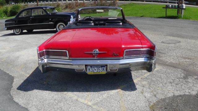 1966 Red Chrysler 300 Series Convertible
