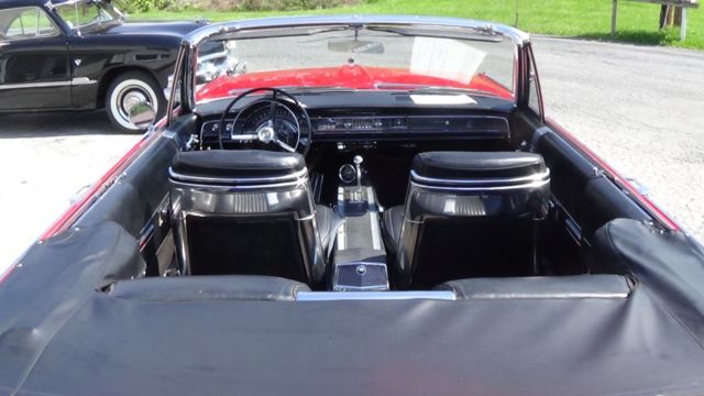 1966 Red Chrysler 300 Series Convertible