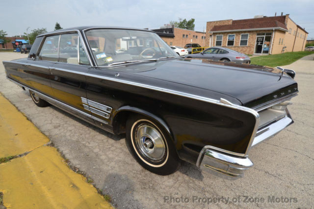 1966 Black Chrysler 300 Series Sedan