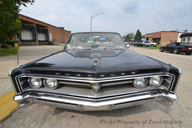 1966 Black Chrysler 300 Series Sedan