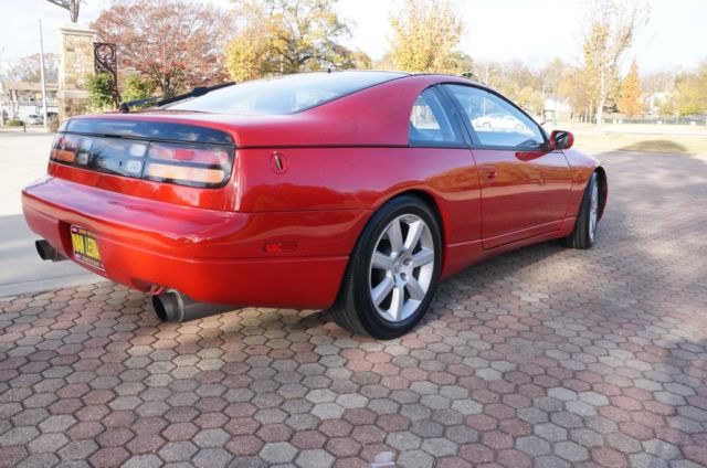 1990 RED Nissan 300ZX Coupe