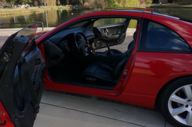 1990 RED Nissan 300ZX Coupe